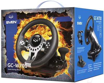 Игровой руль Sven GC-W700