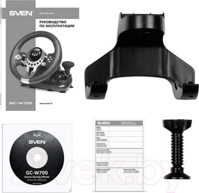 Игровой руль Sven GC-W700