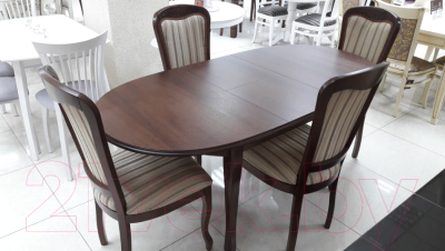 Обеденный стол ТехКомПро Азалия 2 (дуб/25)