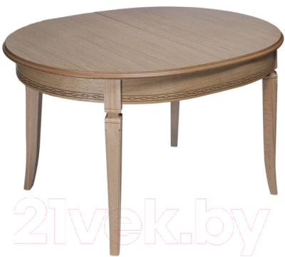 Обеденный стол ТехКомПро Азалия 3 (дуб/тон 6) - фото