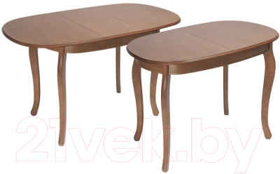 Обеденный стол ТехКомПро Азалия 100x70 (дуб/тон 6)