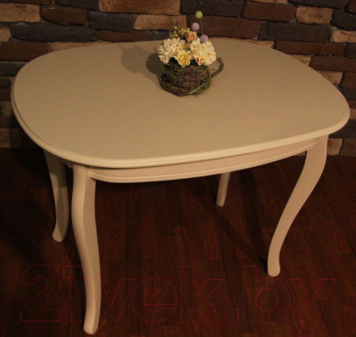 Обеденный стол ТехКомПро Азалия 100x70 (дуб/тон 6)