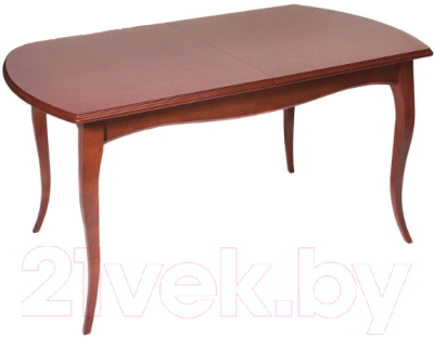 Обеденный стол ТехКомПро Азалия 1400 (бук/тон Вишня) - фото