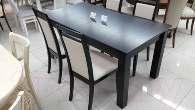 Обеденный стол ТехКомПро Жасмин Б (бук/тон 39)