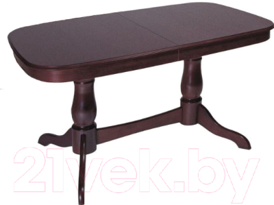 Обеденный стол ТехКомПро Комфорт (дуб/тон 39) - фото