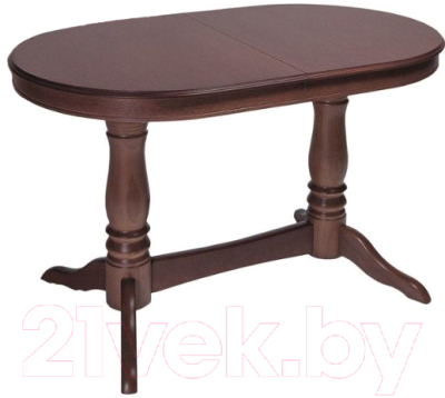 Обеденный стол ТехКомПро Комфорт МО (дуб/тон 39) - фото