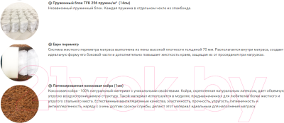 Матрас Фабрика сна Топ-8 180x200