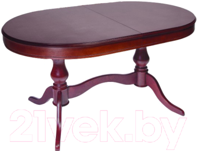 Обеденный стол ТехКомПро Нарцисс М (бук/тон 8) - фото