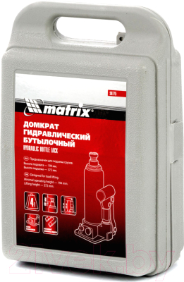Бутылочный домкрат Matrix 50775