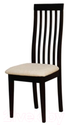 Стул ТехКомПро СМ 14 (тон венге/ткань 101) - фото