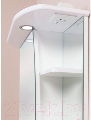 Шкаф с зеркалом для ванной Onika Луна 60.01 L