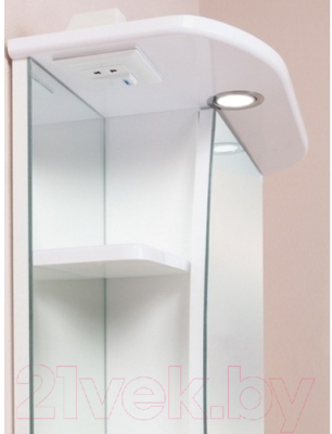 Шкаф с зеркалом для ванной Onika Луна 60.01 R