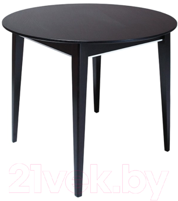 Обеденный стол ТехКомПро Арека К950 Ножка 7 (бук/тон венге) - фото