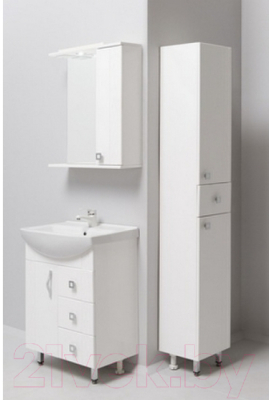 Шкаф с зеркалом для ванной Onika Лига 60.01 R