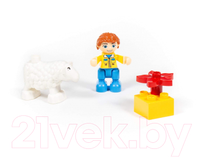 Конструктор Полесье Мини Ферма Макси / 77660