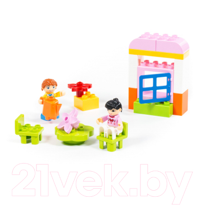 Конструктор Полесье Мини Домик Макси / 77677
