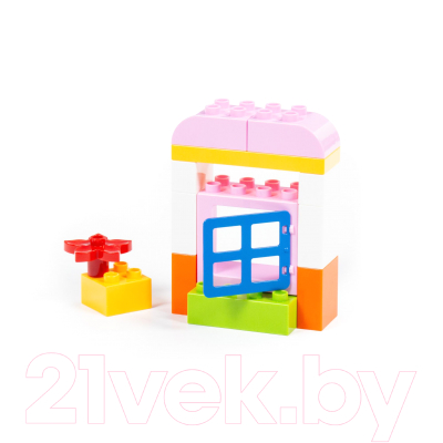 Конструктор Полесье Мини Домик Макси / 77677