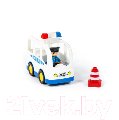 Конструктор Полесье Полицейский участок Макси / 77554
