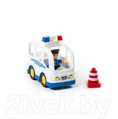 Конструктор Полесье Полицейский участок Макси / 77547