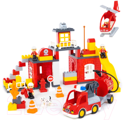 Конструктор Полесье Пожарная станция Макси / 77493