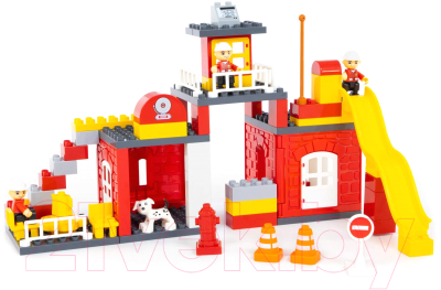 Конструктор Полесье Пожарная станция Макси / 77493