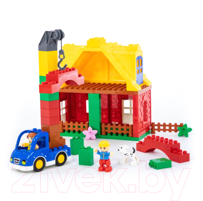 Конструктор Полесье Весёлая ферма Макси / 77561