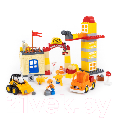 Конструктор Полесье Строительная фирма Макси / 77608