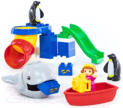 Конструктор Полесье Зоопарк Макси / 77721