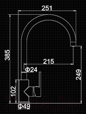 Смеситель Ledeme L4066