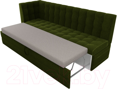 Скамья кухонная мягкая Mebelico Бриз 209 / 100379 левый