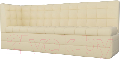 Скамья кухонная мягкая Mebelico Бриз 209 / 100386 левый - фото