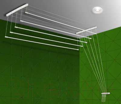 Сушилка для белья Ledeme Потолочная стальная 1.4 м