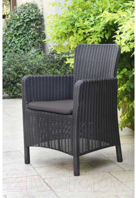 Кресло садовое Keter Trenton DC / 226453 (графит)