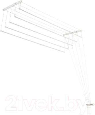 Сушилка для белья Comfort Alumin Group Потолочная 5 прутьев 130см - фото