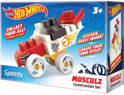 Конструктор Bauer Hot wheels musculz Speedy / 709 - фото