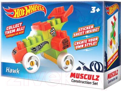 Конструктор Bauer Hot wheels musculz Hawk / 711 - фото