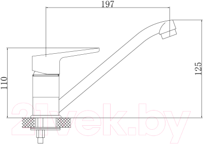 Смеситель Gross Aqua Vista 3210267C-G0110