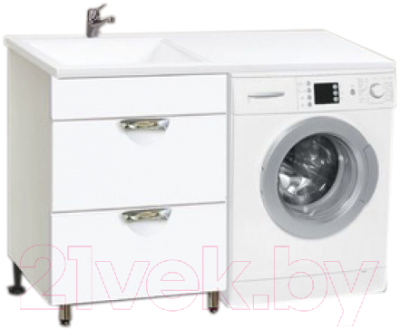 Тумба под умывальник Vako Ника Cosmos 120 L / 17527