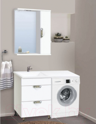 Тумба под умывальник Vako Ника Cosmos 120 L / 17527