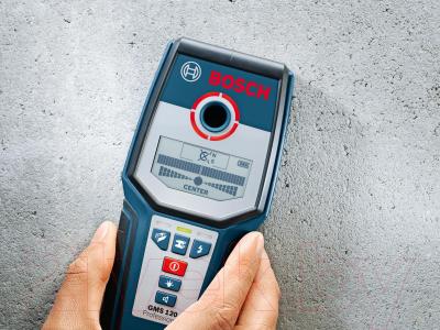 Детектор скрытой проводки Bosch GMS 120 Professional