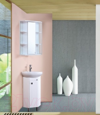 Шкаф с зеркалом для ванной Onika Кредо 35 У (303501)