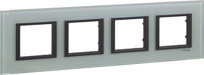 Рамка для выключателей и розеток Schneider Electric Unica MGU68.008.7C3 - фото