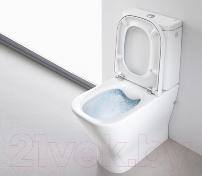 Чаша унитаза напольного Roca The Gap Square Rimless 734273700H