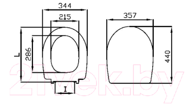 Сиденье для унитаза Roca Victoria Nord ZRU9000023 (белое)