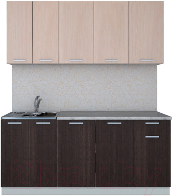 Готовая кухня Интерлиния Мила Лайт 1.8-60 - фото