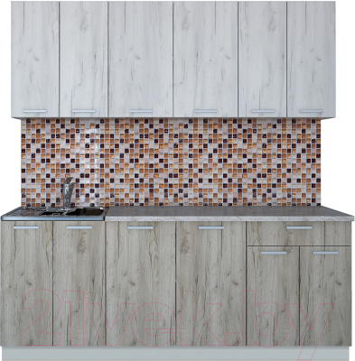 Готовая кухня Интерлиния Мила Лайт 2.0-60 - фото