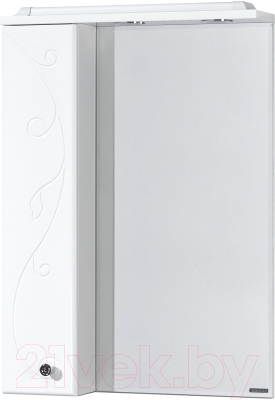 Шкаф с зеркалом для ванной Акватон Лиана 60 - фото