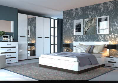 Каркас кровати Горизонт Мебель Вегас 1.6