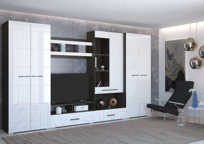 Стенка Горизонт Мебель Ненси 1