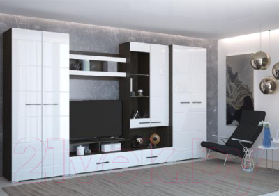 Шкаф Горизонт Мебель Ненси 2х ств.